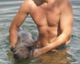 Swimming Thai Ridgeback 